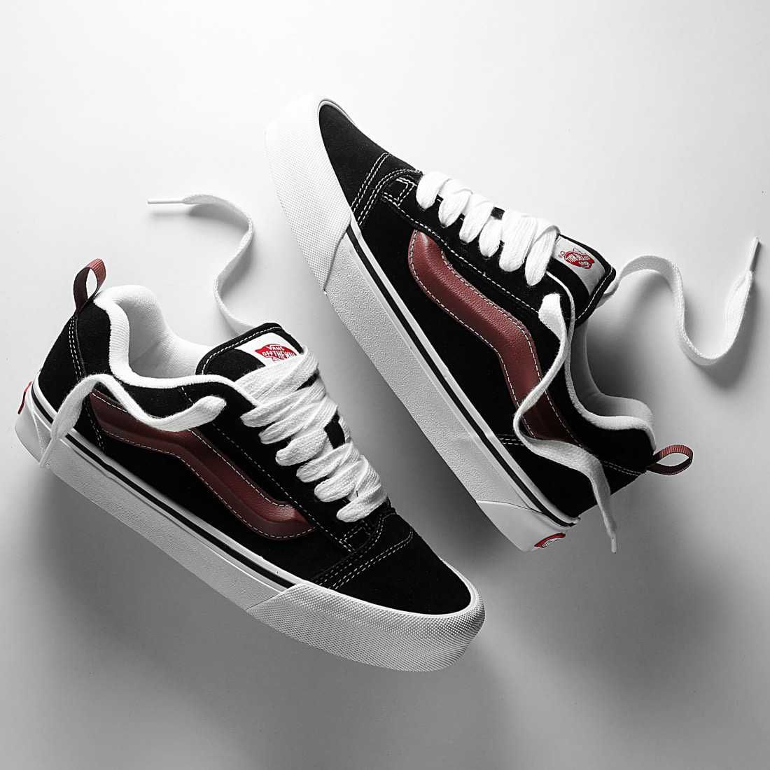 Кеди Vans KNU Skool Black/Port Оригінал