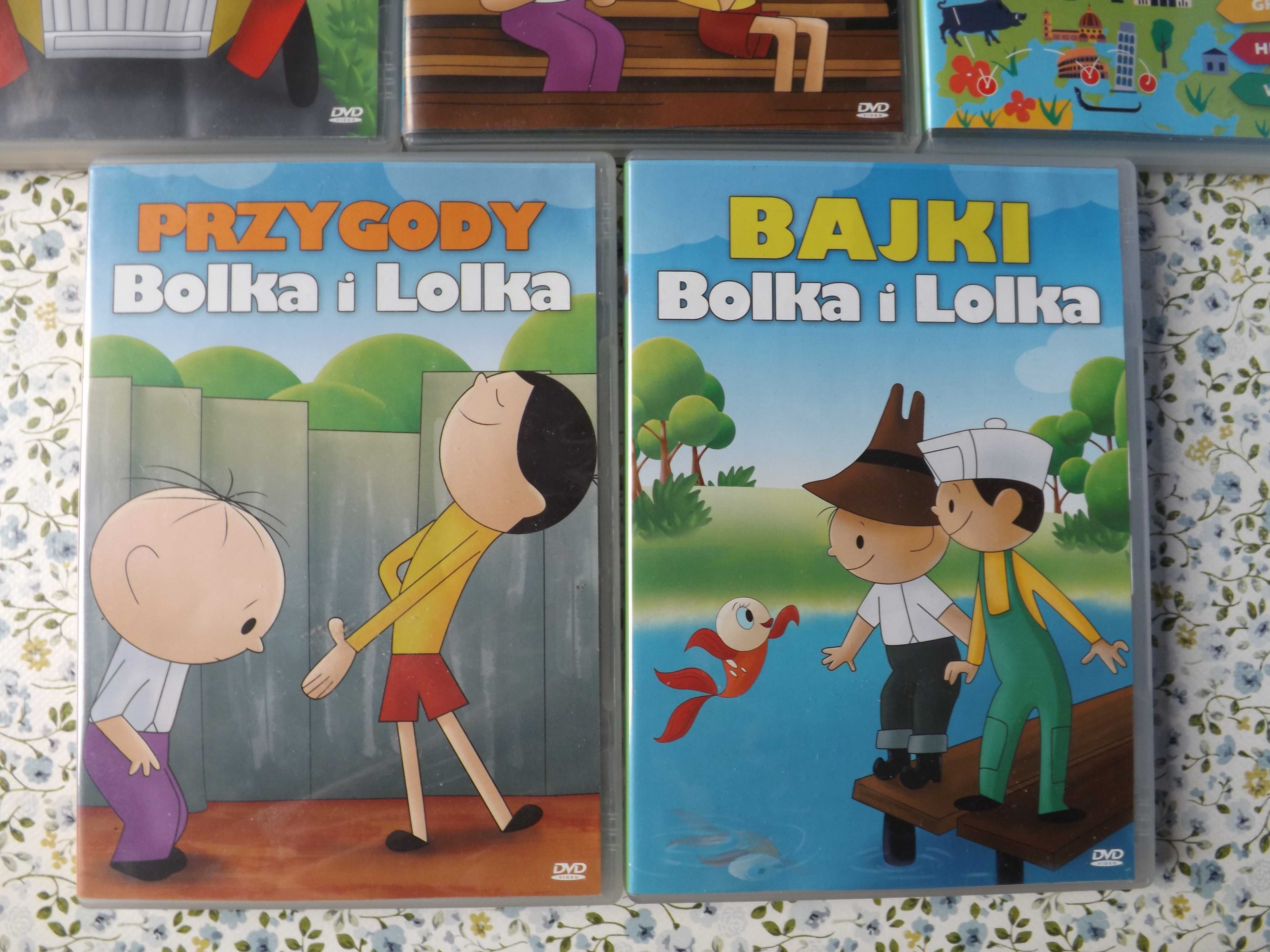 Bolek i Lolek w Europie i inne 5 dvd bajki filmy