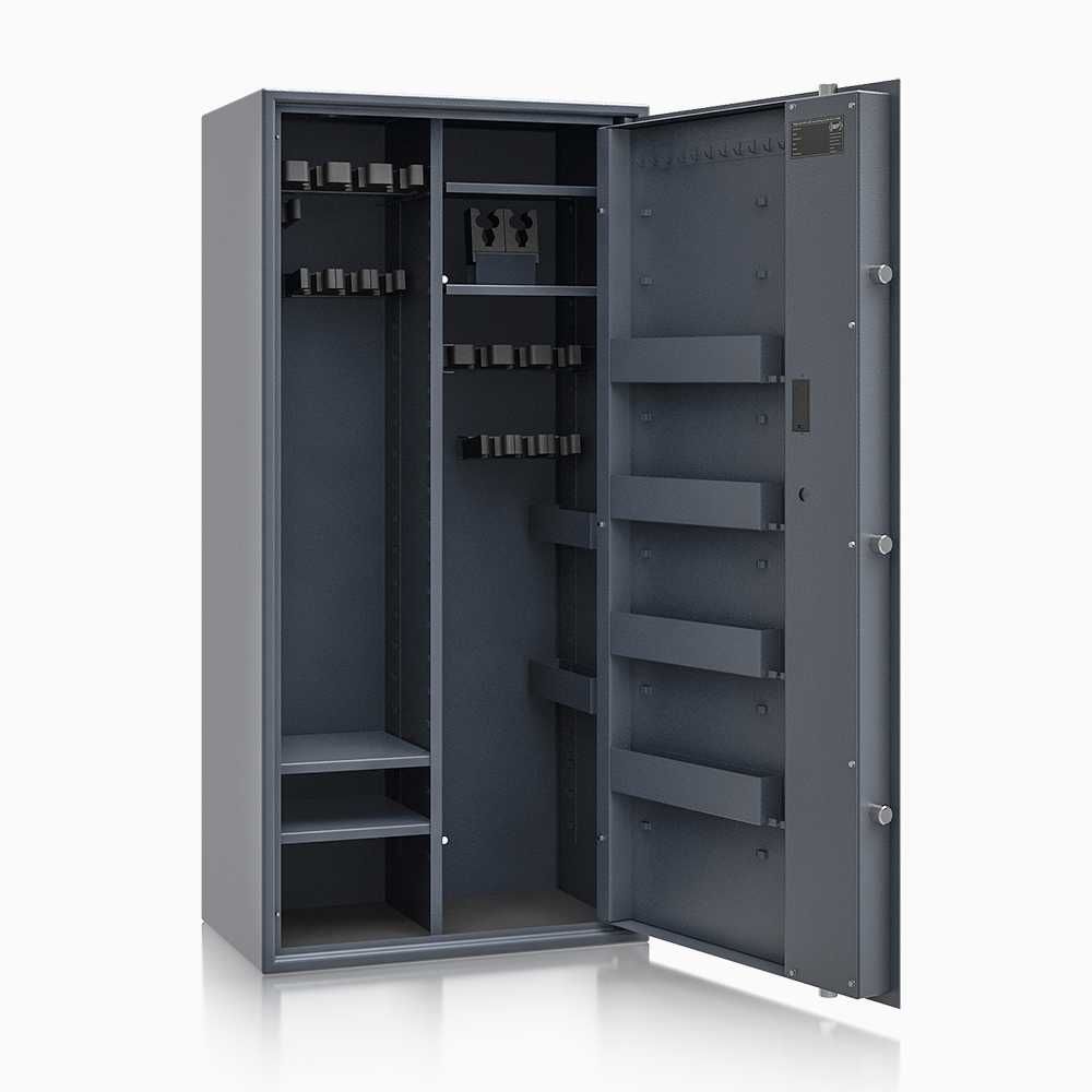 Szafa na broń SIEGEN MAX Kombi kl S1 18 szt. broni zamek elektroniczny
