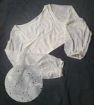 Elegancki crop top r M