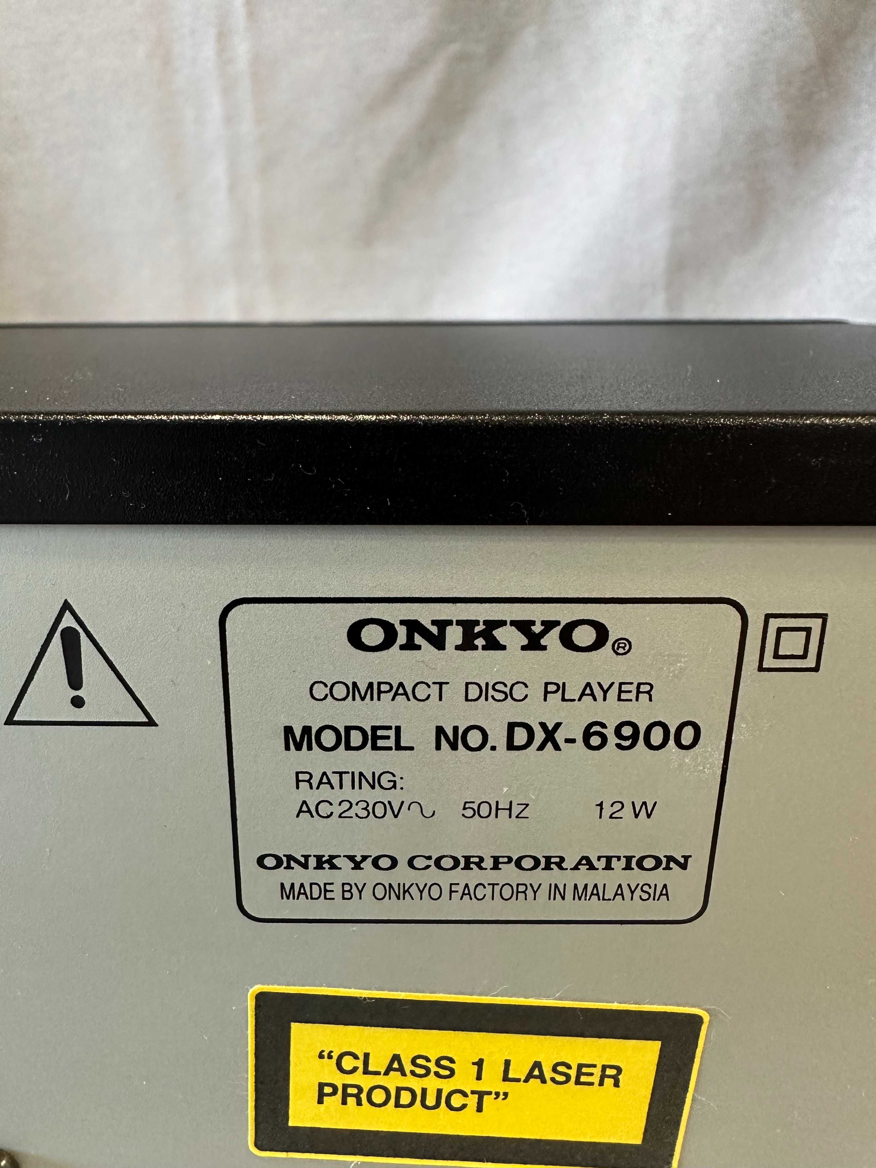 Odtwarzacz Płyt CD Onkyo DX 6900 Compact Disc Player