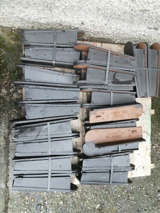 Dachówka karpiówka szczytowa  Braas OPAL anthracyt