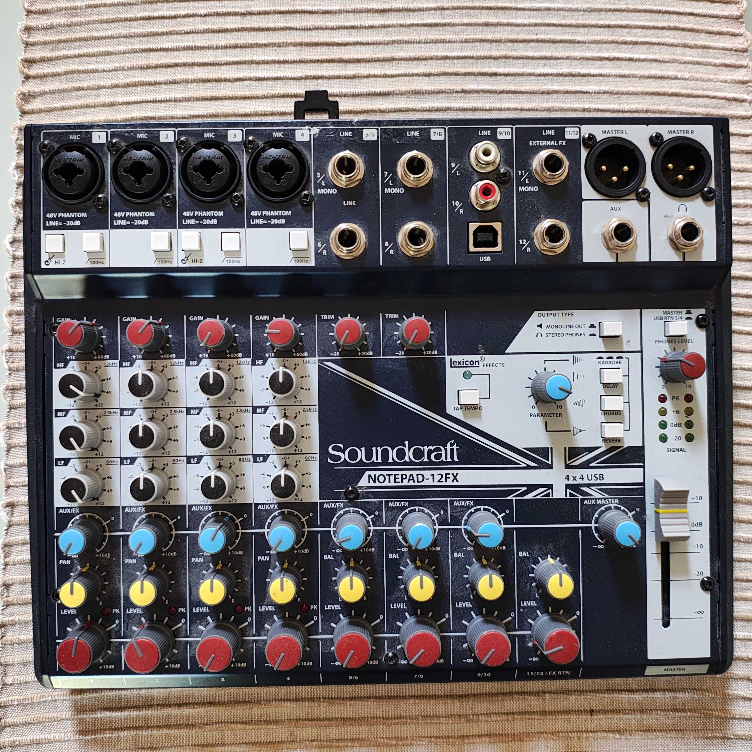 Interfejs Soundcraft Notepad 12FX