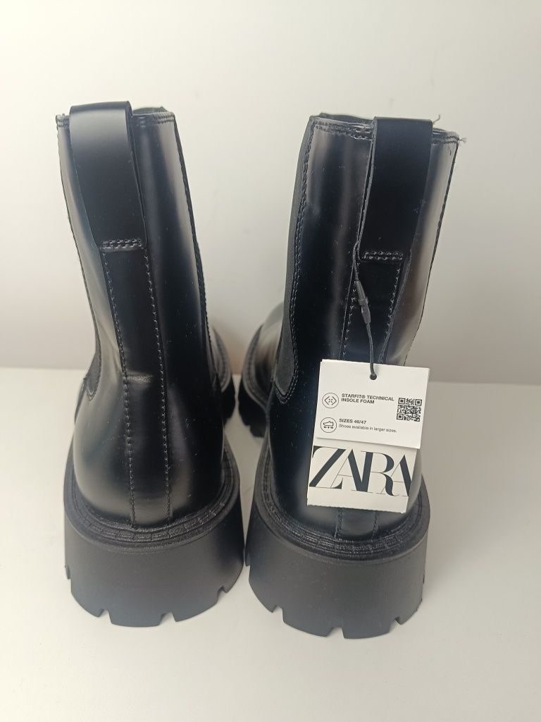 Zara r.46 (30 cm) glany , botki ,sztyblety męskie