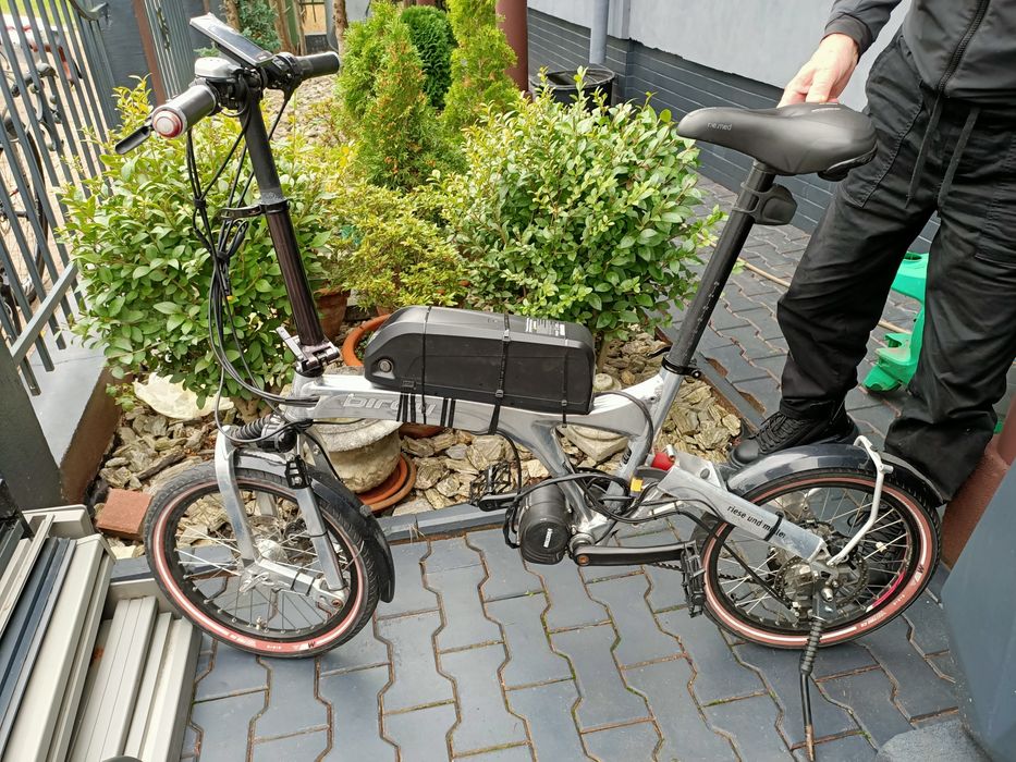 Rower skladak Riese&Muller-Birdy ROHLOFF-elektryczny-24 Ah-36v-250W