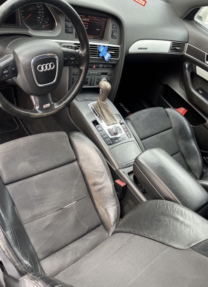 Audi A6 C6 3.0TDI Quattro Sline Biała Super