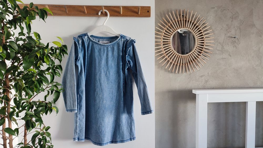 Tunika z miękkiego jeansu Reserved roz. 98