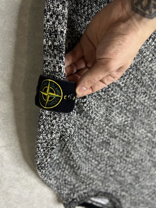 Свитер вязаный кофта Stone Island Винтаж оригинал размер L