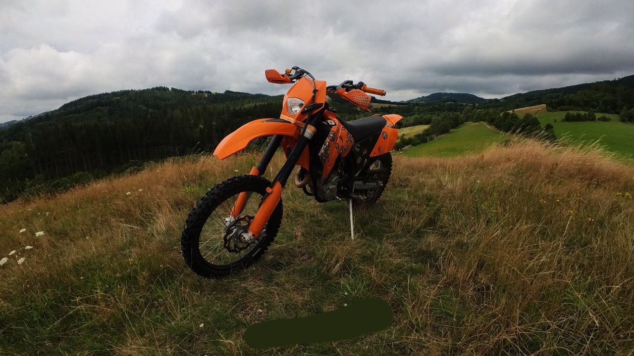 KTM EXC f 250 cross enduro zarejestrowany