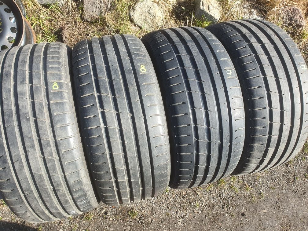 Opony letnie 245/40/19 98Y XL Nokian 2020 rok bieżnik 8mm-7mm