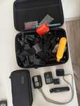 Gopro hero 9 black, kompletny zestaw mocowan, 2 baterie, ladowarka