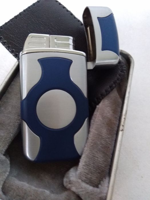 Зажигалка туристическая, компас, супертурбо, газовая, новая