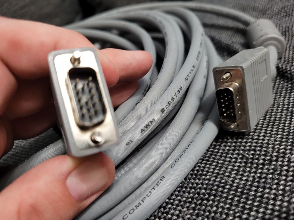 TANIO!! Kabel VGA 10 metrów
