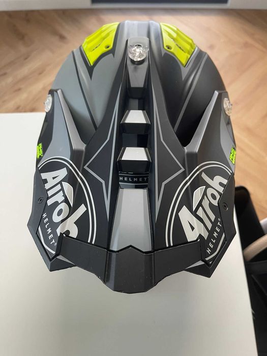 Capacete AIROH Aviator 3 Glory Yellow Matt