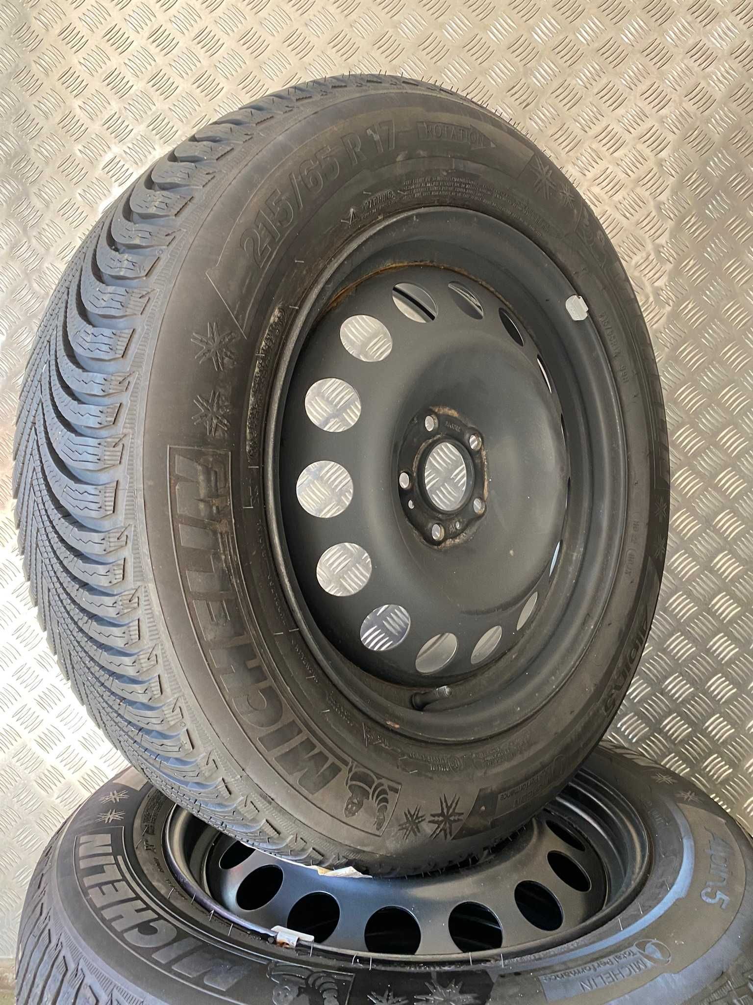 Koła Stalowe 7x17 ET42 5x108 Citroen C5 AirCross Michelin Adax Koźle
