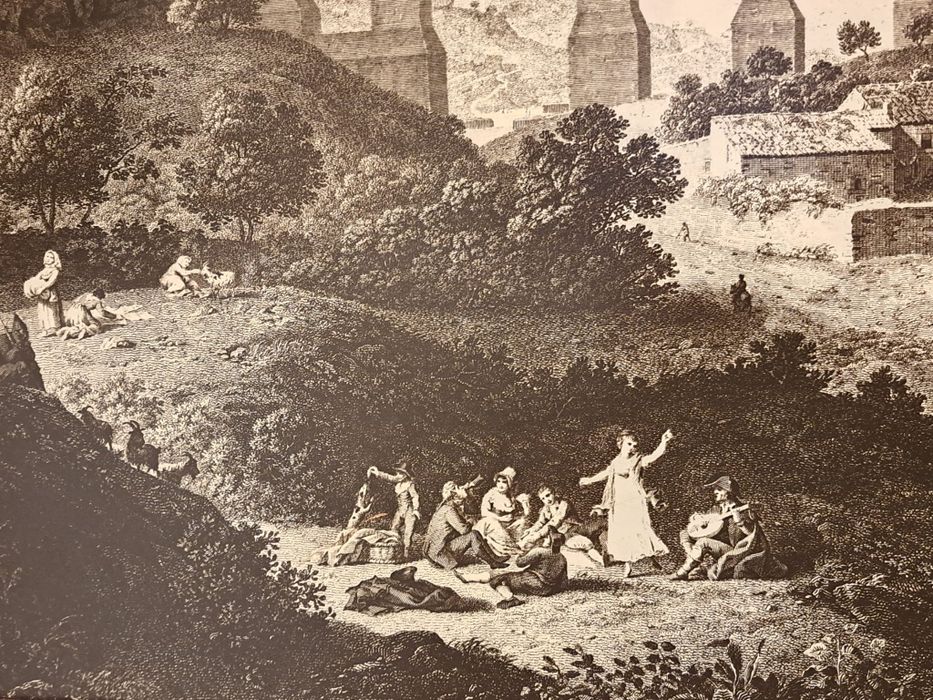 Quadro com moldura antiga