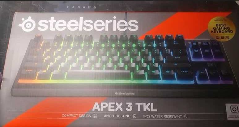 Klawiatura steelseries Apex 3 TKL