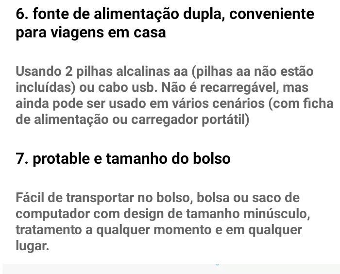 Nublizadores portáteis novos