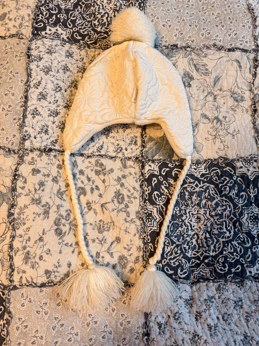 Шапка тепла для дівчинки, 6-9 місяців