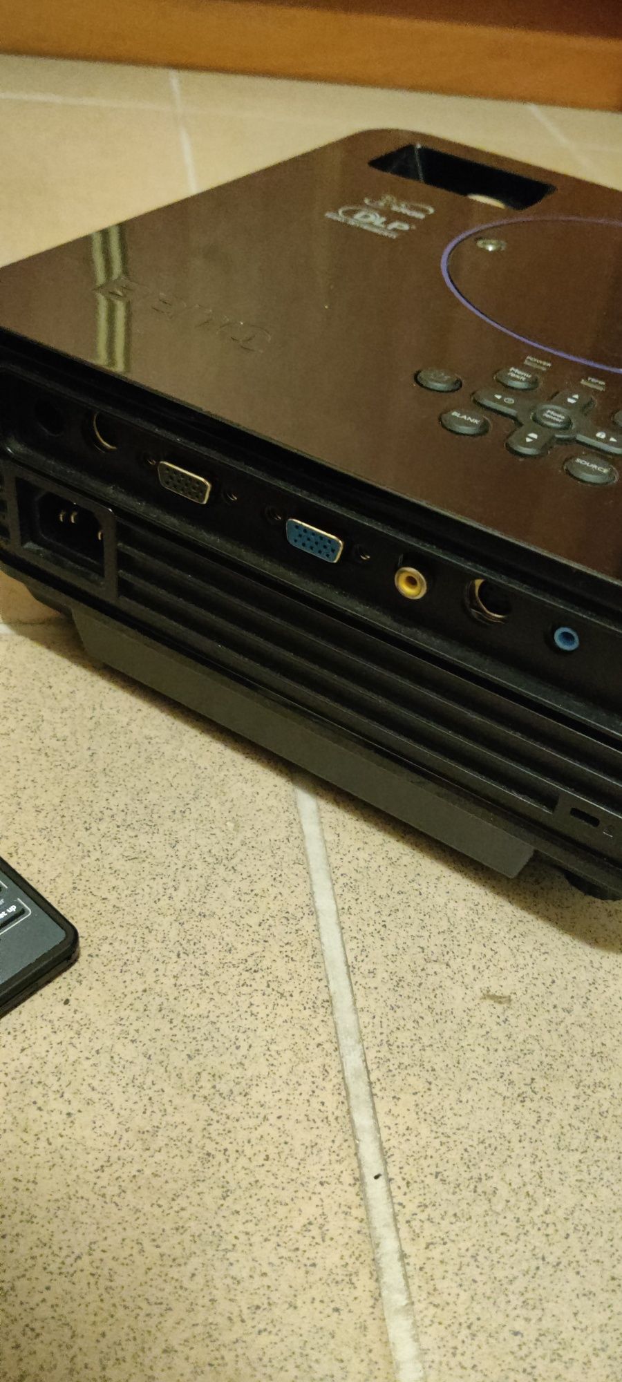 BenQ MP612 projektor multimedialny mały torba pilot DLP