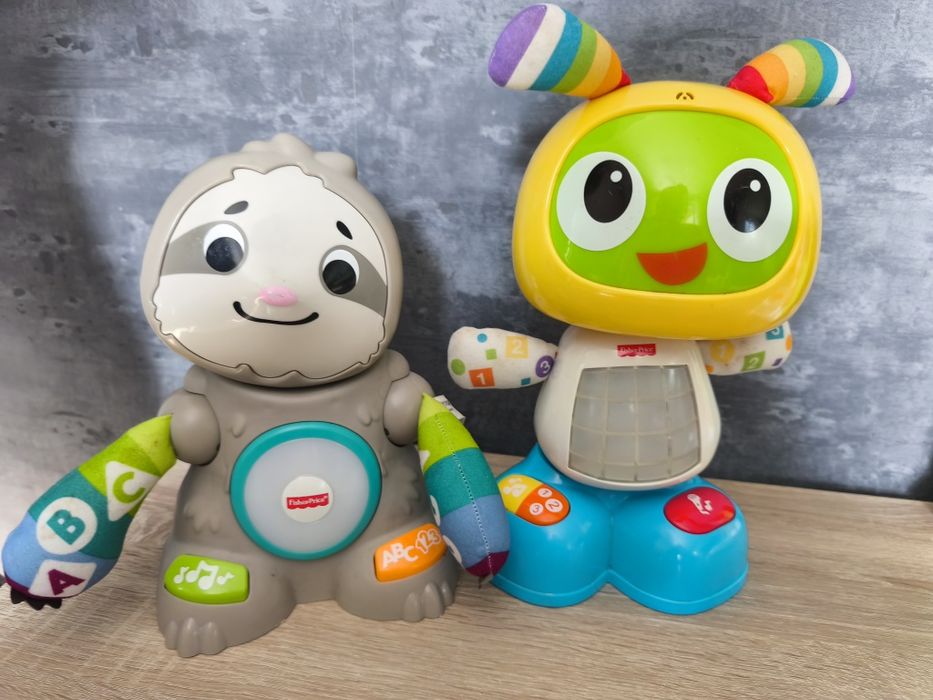 Sprzedam leniwca fisher Price gratis robot bebo