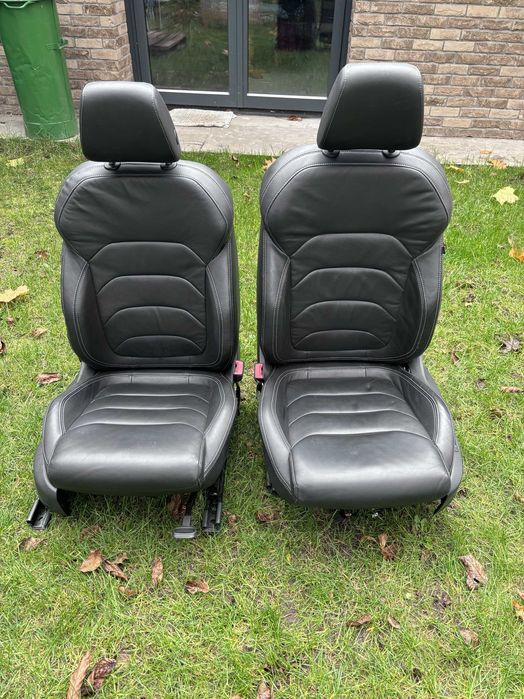 skoda kodiaq fotele komplet elektryczne podgrzewane skora