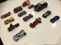 Majorette Hot Wheels resoraki 13 sztuk auta samochody 1