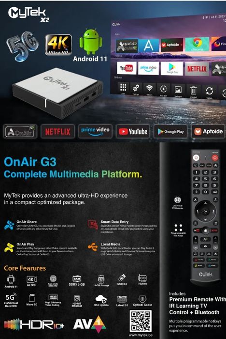 Box IPTV android myteck