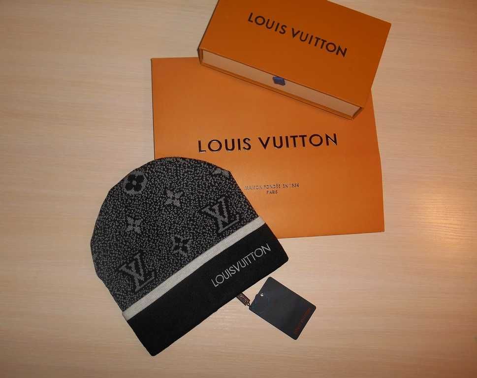 Louis Vuitton Męska bardzo ciepła zimowa czapka 1432-1
