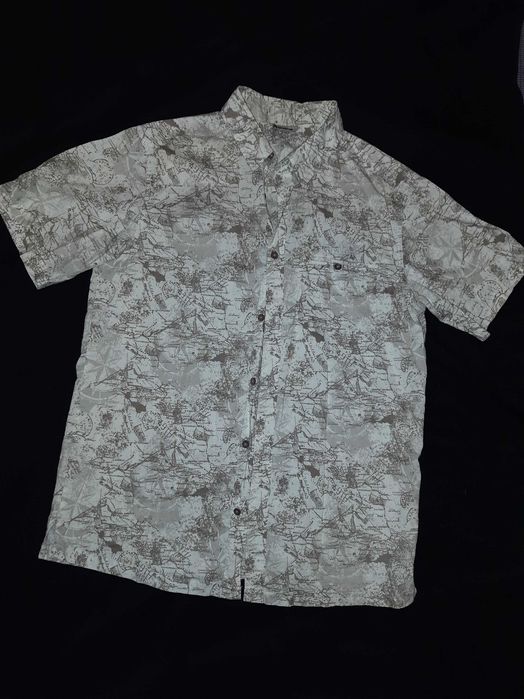 Бавовна на спеку гавайка тонесенька рубашка рубаха теніска сорочка