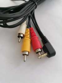 AV Kabel TRRS Jack -> Cinch 3.5 wtyk-> 3xRCA