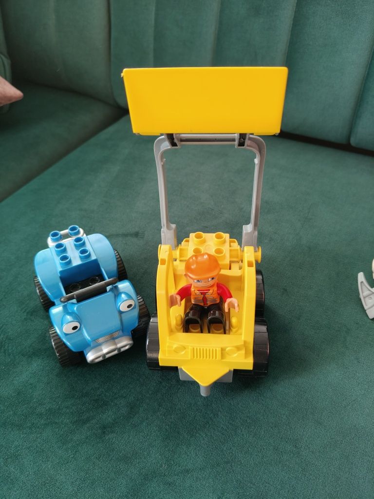 LEGO Duplo 2+ Bob budowniczy, koparka, qład