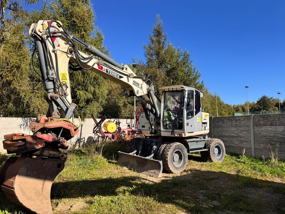 Terex TW160SR  Rototilt + szczypce | sprowadzona