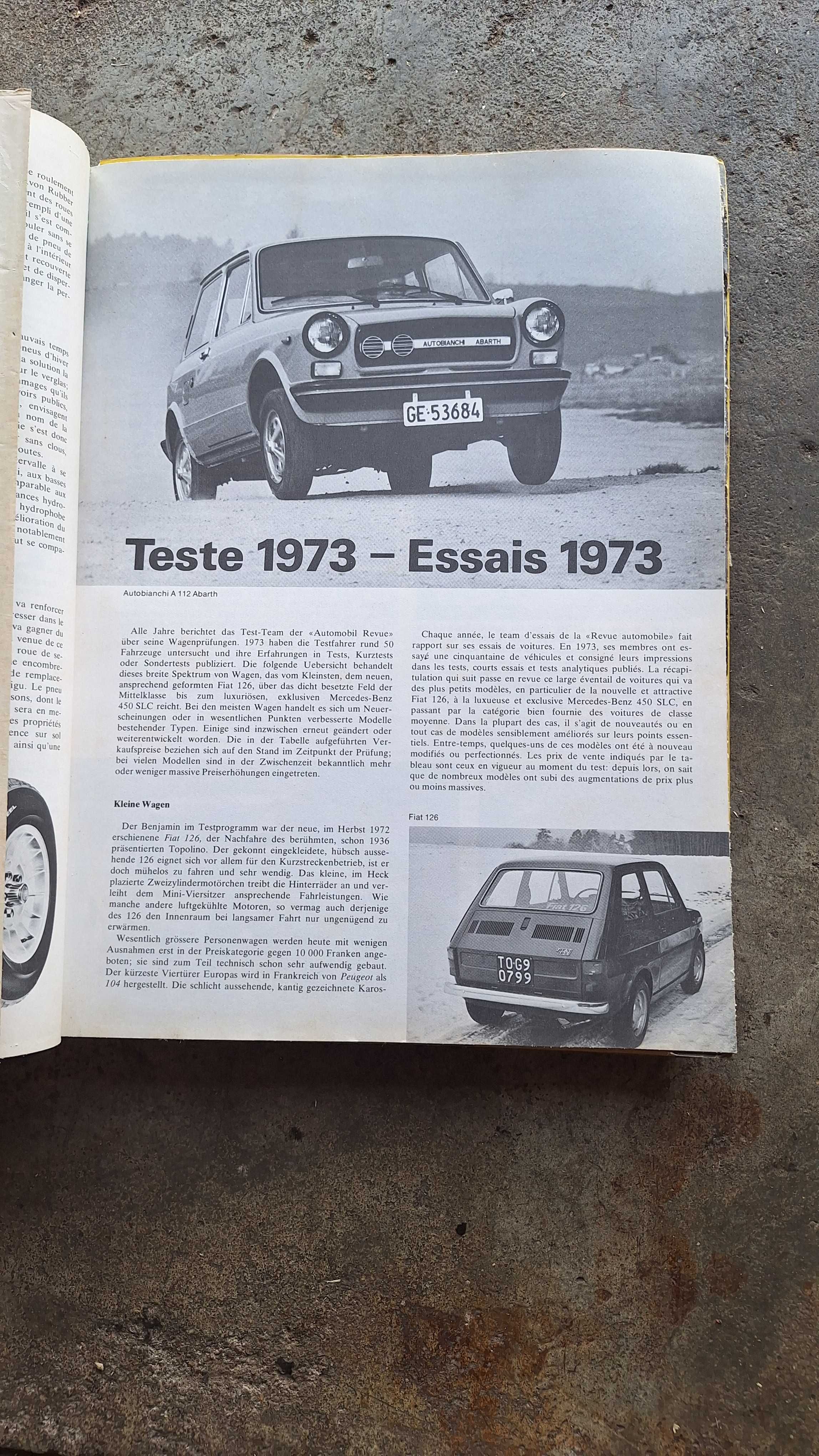 6  revistas l` automobile anuários