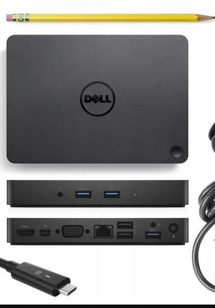 Док-станція Dell WD15 K17 K17A Thunderbolt USB-C 4K