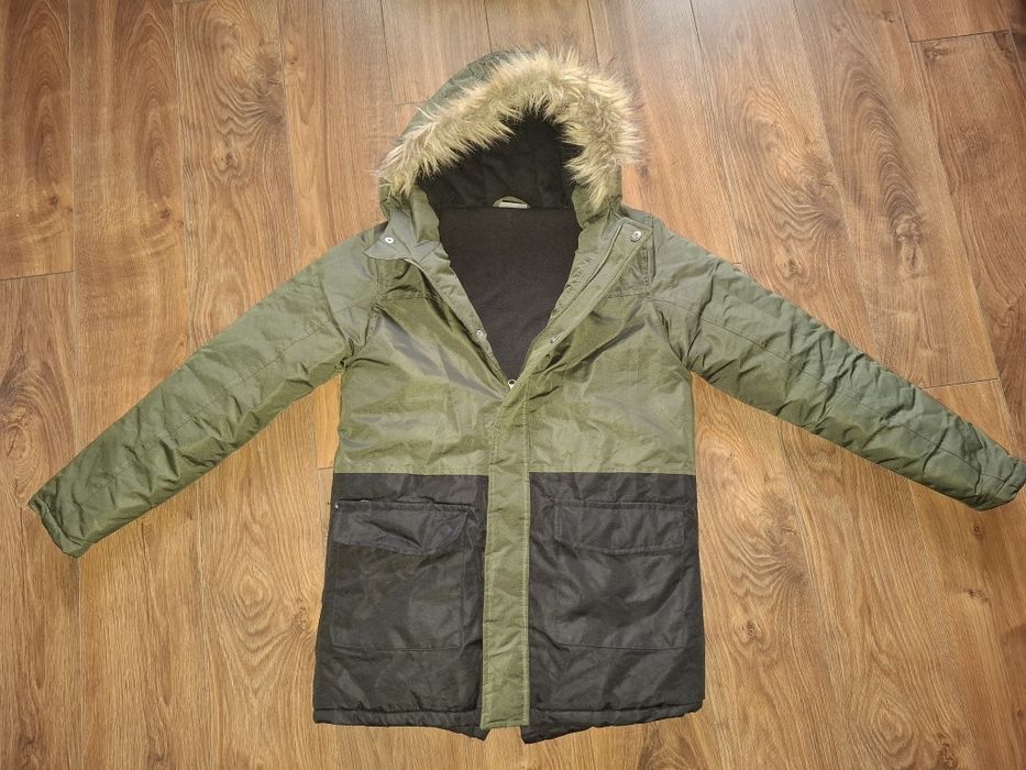 Kurtka zimowa chłopięca rozmiar 158