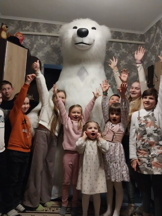Пес Патрон. Білий ведмідь. Аніматори Коломия Панда
