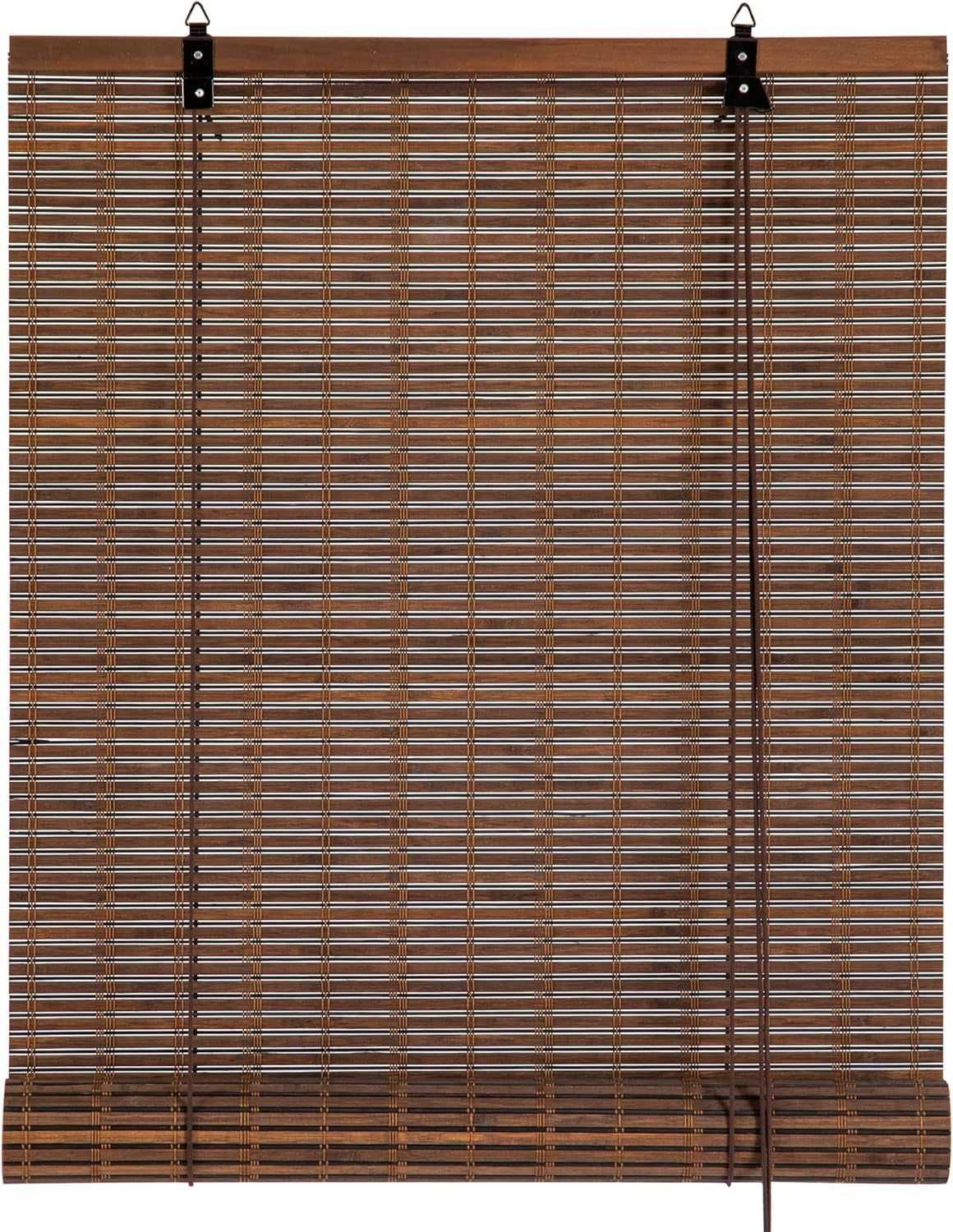 Nowa roleta bambusowa /żaluzja /zasłona /brąz ciemny /90x180cm !9361!
