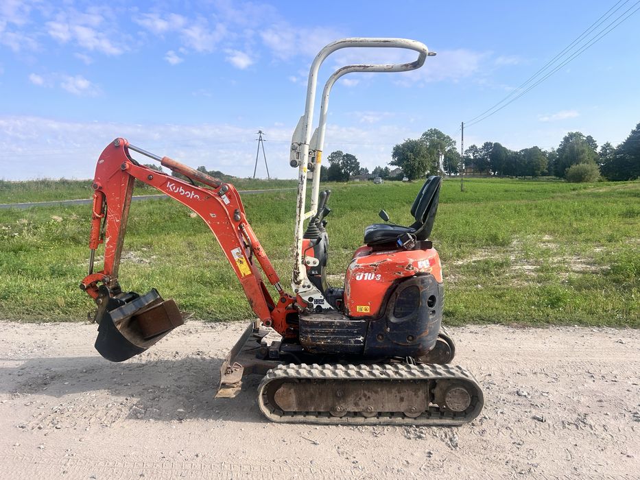 Minikoparka  Kubota u 10-3