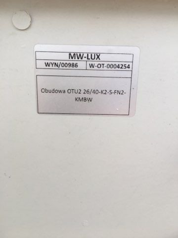 Skrzynka budowlana na prąd