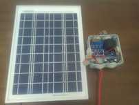 Placa mata vespas com painel 10w