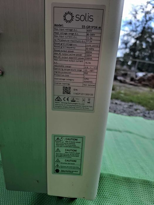 Falownik/Inwerter Columbus Solis S5-GR1P3K-M (3kW)