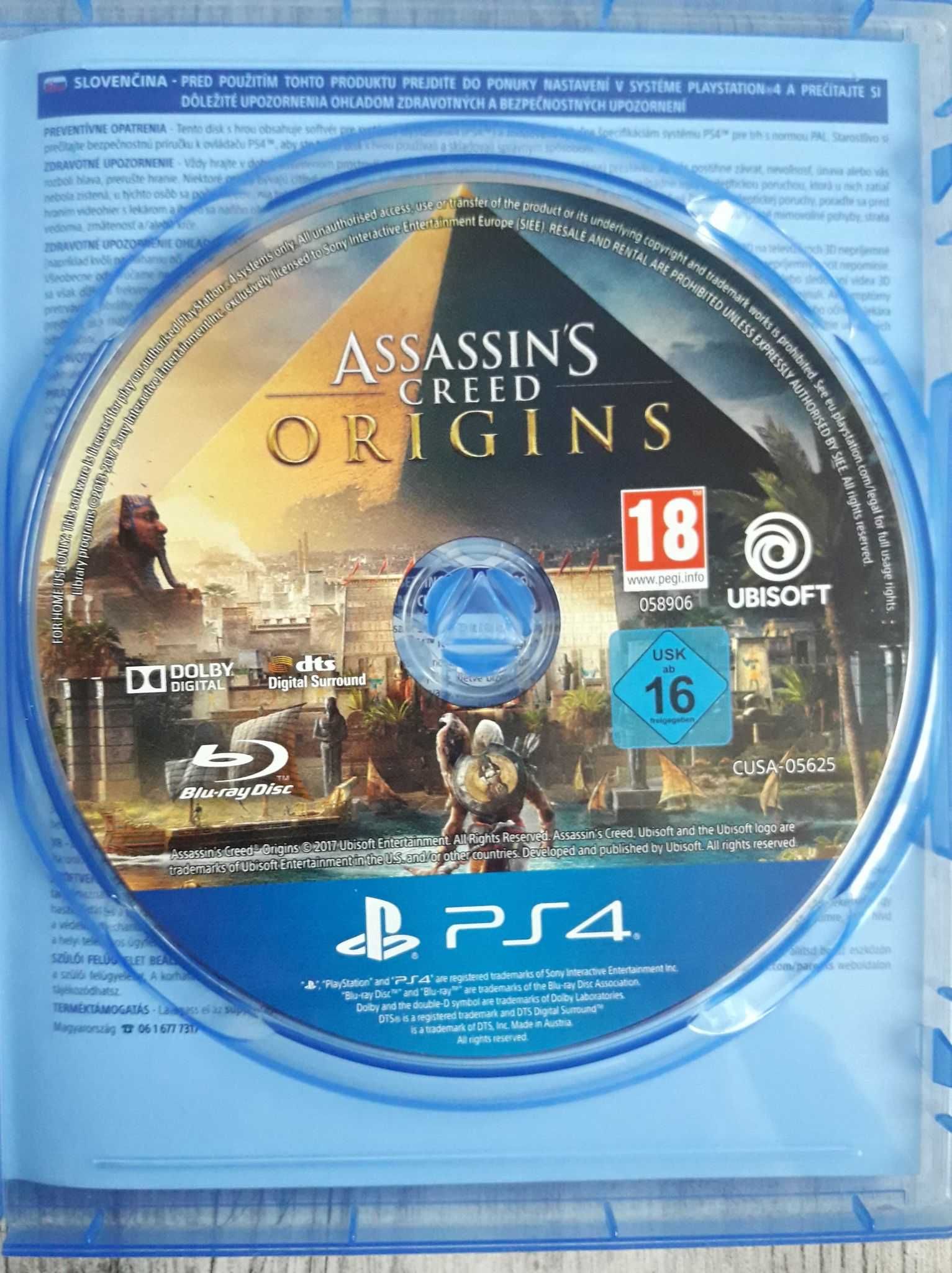 Gra Assassin's Creed Origins Ps4/PS5 Polska Wersja Playstation