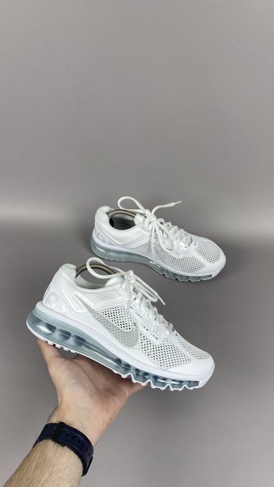 р.38 Кросівки Nike Air Max 2013 White Metallic Silver 555426-101
