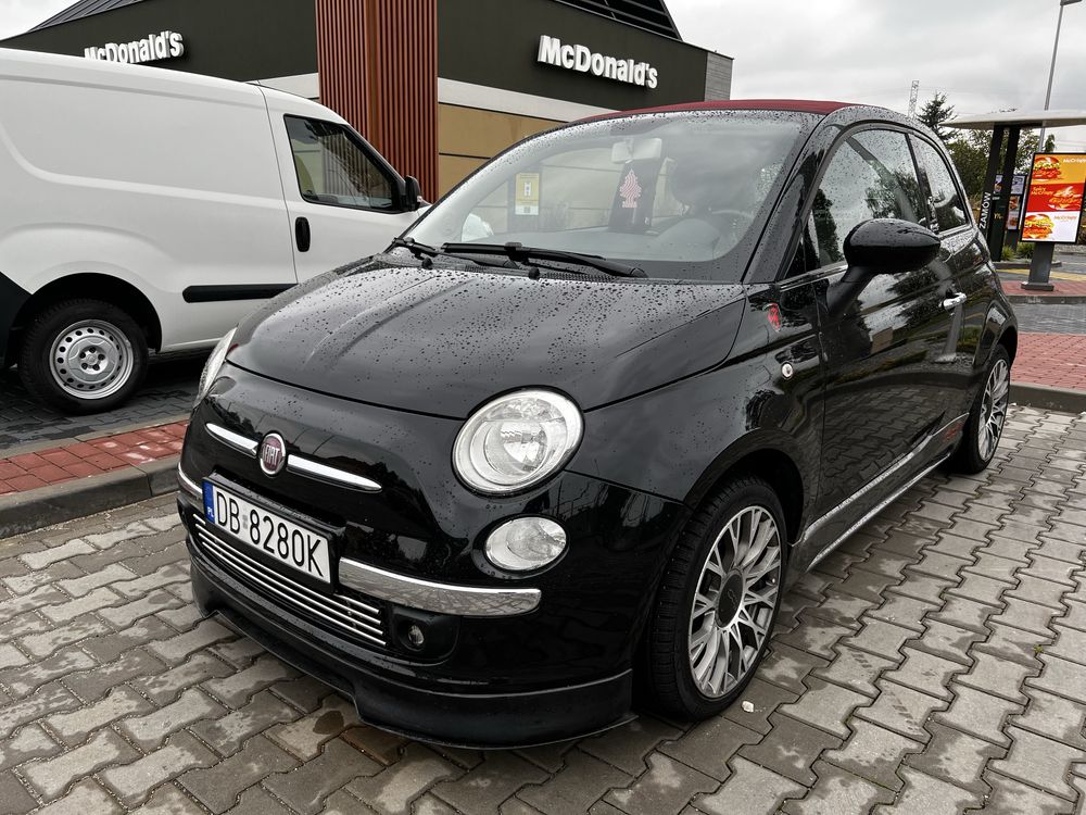 Fiat 500C wizualnie jak Abarth, aktywny wydech