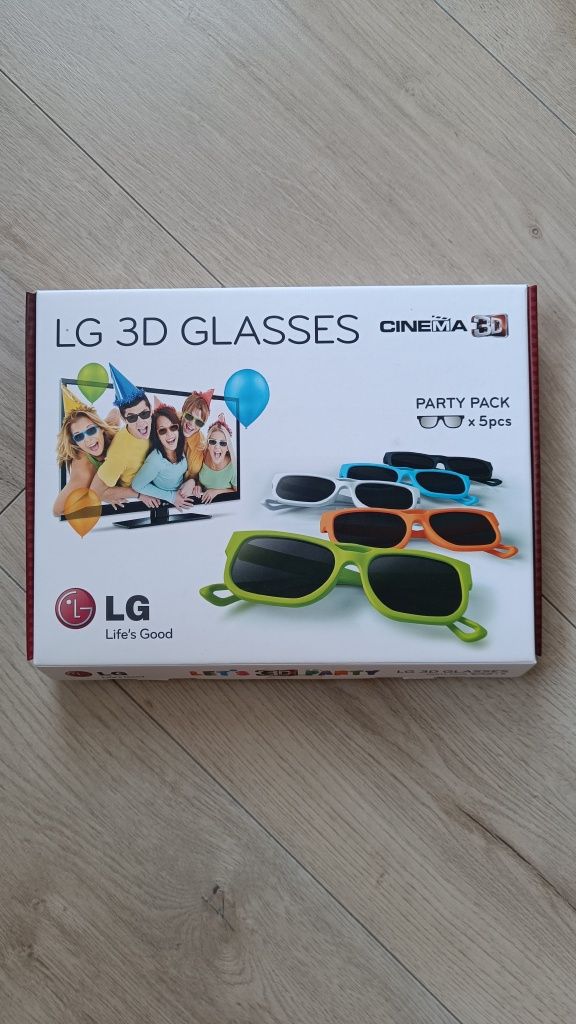 Okulary  3D  LG GLASSES