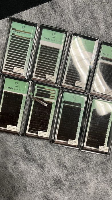 Rzęsy Rarity M 0.10 i D i CC 0.10 dark brown