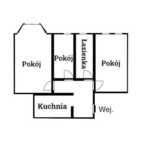 Sprzedam 3 pokojowe mieszkanie w centrum Wrocławia, 72.3m2