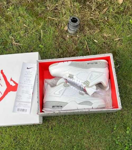 Buty meskie Mokasyny Jordan_4_Retro_WhiteOreo R.38.5