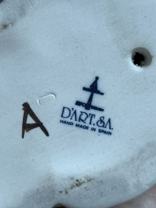 Porcelanowa figurka psa 1980r